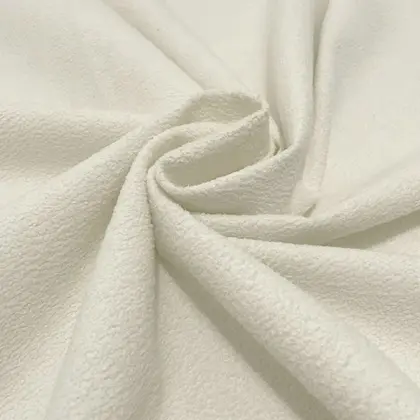 Imagem de Cama Japonesa com Cabeceira Corea Seo Queen Bouclé Off White - Sallar Home