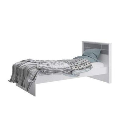 Imagem de Cama Juvenil/Solteiro 8008 Espresso Móveis Branco/Rosa