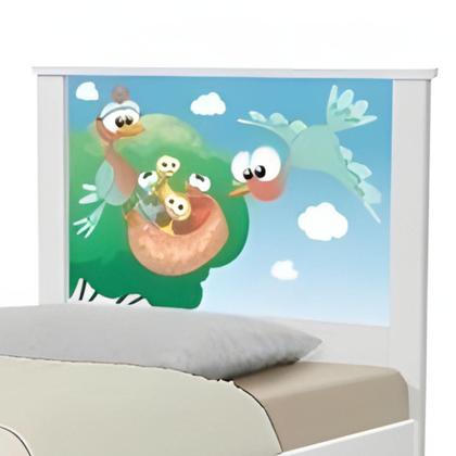 Imagem de Cama Juvenil Zap com Cabeceira Barcelona Fazendinha