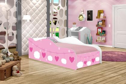 Imagem de Cama Like Rosa Menina Solteiro Com Colchão