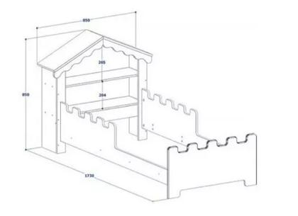 Imagem de Cama Magia Infantil Menina acompanha Colchão