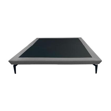 Imagem de Cama Montessoriana Adulto Ninho Eiffel King Linho Cinza