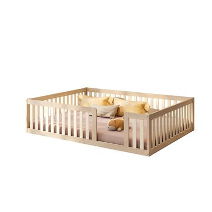 Imagem de Cama Montessoriana Casal com Grade Giulia Casatema MadeiraOriginals