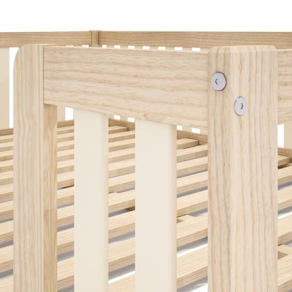 Imagem de Cama Montessoriana Casal com Grade Giulia Casatema MadeiraOriginals