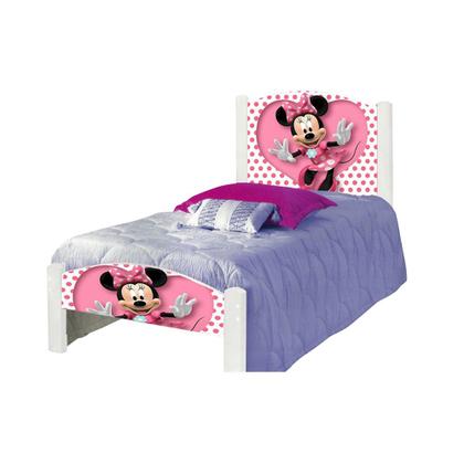 Imagem de Cama Montessoriana Infantil Solteiro Adesivada Ratinha