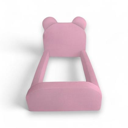 Imagem de Cama Montessoriana para Criança Menina Confortável Soft Rosa