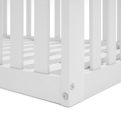 Imagem de Cama Montessoriana Solteiro com Grade Giulia Casatema MadeiraOriginals Branco