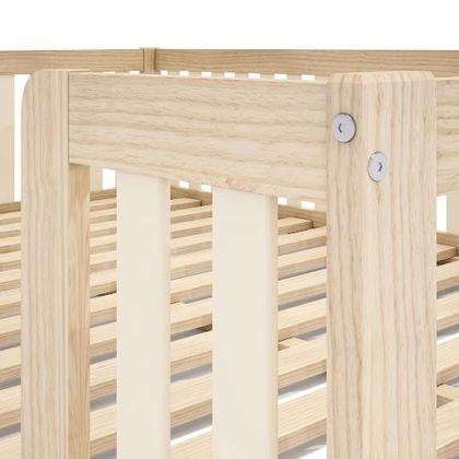 Imagem de Cama Montessoriana Solteiro com Grade Giulia Casatema MadeiraOriginals