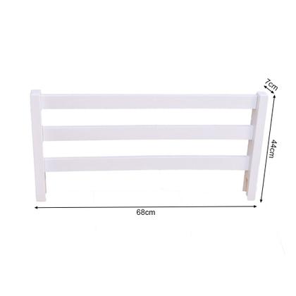 Imagem de Cama Montessoriana Solteiro Infantil Adesivada Game com Grade de Proteção e Colchão