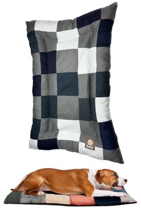 Imagem de Cama para Pet Cachorro Gato Tam G 0,90x0,60 cm (Variadas) Colchonete Caminha