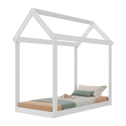 Imagem de Cama para quarto de bebê Montessoriana Castelo Encantado Multimóveis 150x70