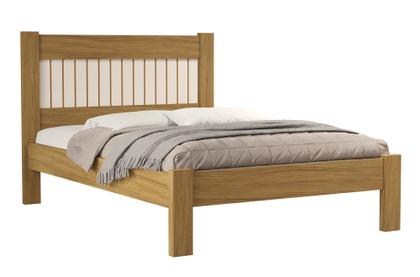 Imagem de Cama Para Quarto De Casal Tradicional Bela Estilo Moderna MDF Com Estrado Madeira