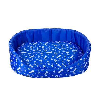 Imagem de Cama Pet Europa Caminha cachorro e gato Grande I love Pet Lavável Azul Estampado