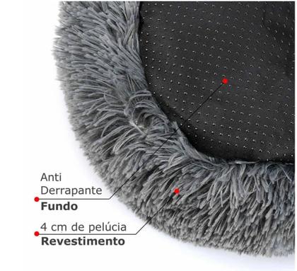 Imagem de Cama Pet Nuvem Redonda Para Cães e Gatos