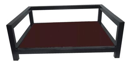 Imagem de Cama Pet Para Cães e Gatos Caminha Grande 69x54 Suspensa Reforçada Luxo Almofada Impermeável