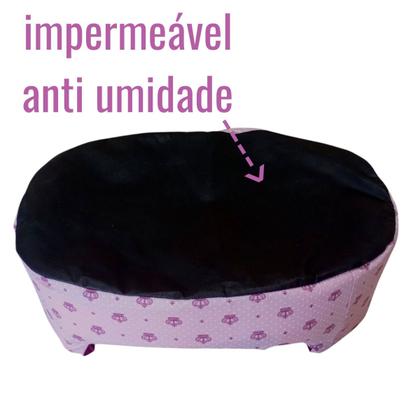 Imagem de cama pet pequeno cachorro e gato caminha Europa redonda macia i confortavel para pet até 5 kg
