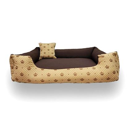 Imagem de Cama Pet Tamanho G com Edredom - Lavável, com Zíper e Fundo Impermeável.