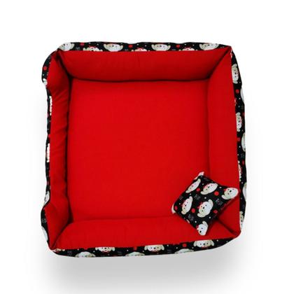 Cama Pet Tamanho G com Edredom - Lavável, com Zíper e Fundo Impermeável. - Gv Enxovais Imagem de Cama Pet Tamanho G com Edredom - Lavável, com Zíper e Fundo Impermeável.