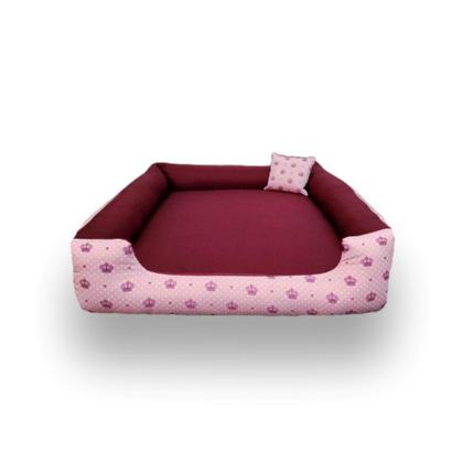 Imagem de Cama Pet Tamanho GG com Edredom - Lavável, com Zíper e Fundo Impermeável.