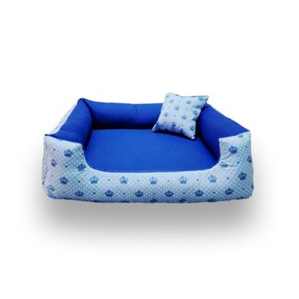 Imagem de Cama Pet Tamanho P com Edredom - Lavável, com Zíper e Fundo Impermeável.