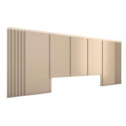 Imagem de Cama Queen e Cabeceira c/ 2 Mesas e 2 Gavetas MDF Sob Medida