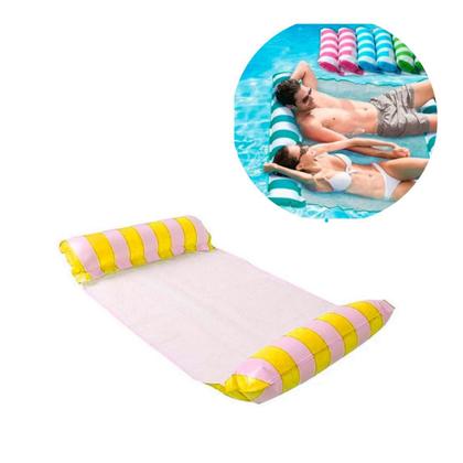 Imagem de Cama Rede Boia Reclinável Flutuante Inflável Para Piscina