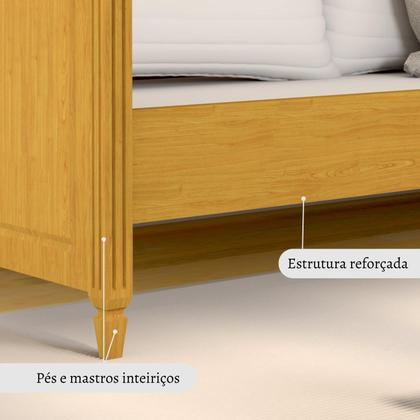 Imagem de Cama Sofá Infantil Tudor Mel