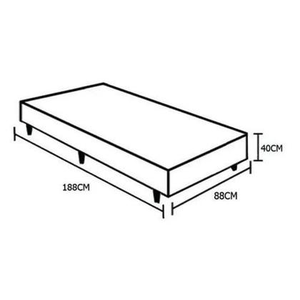 Imagem de Cama solteiro base box