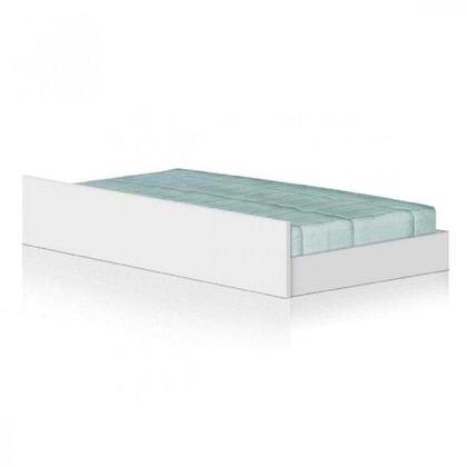 Imagem de Cama Solteiro com Baú 2 Gavetas e Cama Auxiliar Jade Yescasa