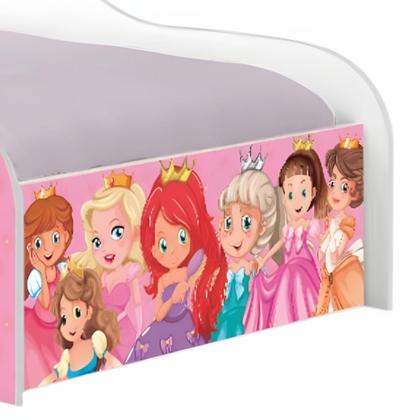 Imagem de Cama Solteiro Glow Princesas Solteiro