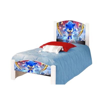 Imagem de Cama Solteiro Infantil Game Adesivada com Colchão 