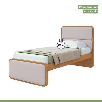 Imagem de Cama Solteiro Loop Tecido Corano