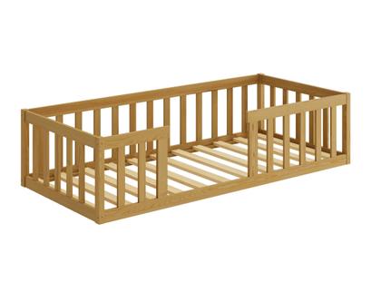 Imagem de Cama Solteiro Montessoriana Madeira Resistente Quarto