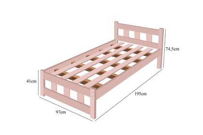 Imagem de Cama Solteiro Pop Para Crianças Adolescente Retrô Com Colchão Incluso