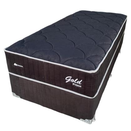 Imagem de Cama Solteiro Preta Conjunto Box de Molas Ensacadas Gold Prime New Black da Bonno