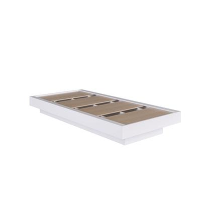 Imagem de Cama Solteiro Zurique Branco - Art In Móveis