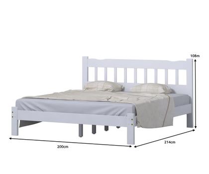 Imagem de Cama Super King Size Reforçada Perola Cor Branco
