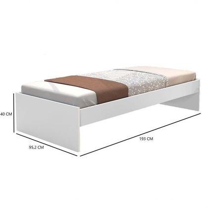 Imagem de Cama Turca Oriental Solteiro Quarto Branco Esquilo Móveis
