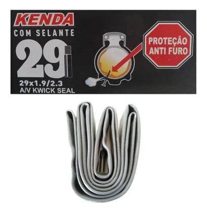 Imagem de Câmara de Ar para Bike Aro 29 Kenda Vacinada Bico Grosso MTB