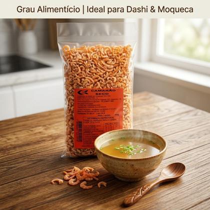 Imagem de Camarão Seco Desidratado Sem Casca 200g Cananéia (Kit com 5)