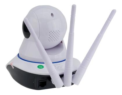Imagem de Câmera 3 Antenas Ip Onvif Robô Visão Noturna Wifi Wireless