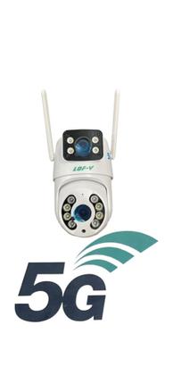 Imagem de Camera 5G Externa Duas Lente Ip A Prova D'água Wifi Dupla C/ Visao Noturna