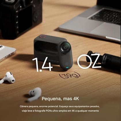 Imagem de Câmera acao Insta360 GO 3S 4K Vlog Mini À Prova DÁgua