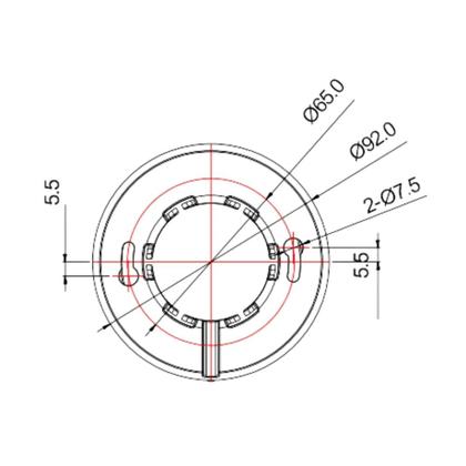 Imagem de Camera Analogica DOME 2MP AN-P022 WEG