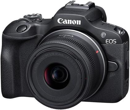 Imagem de Câmera Canon EOS R100 Mirrorless 4k com RF-S 18-45mm IS STM