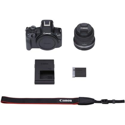Imagem de Câmera Canon EOS R50 Kit RF-S 18-45mm IS STM