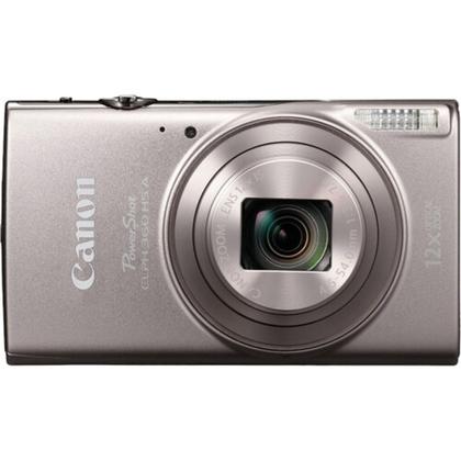Câmera canon powershot elph 360 hs a (prata)