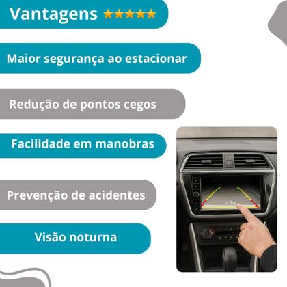 Imagem de Câmera Colorida para Direção Noturna Sem Preocupações