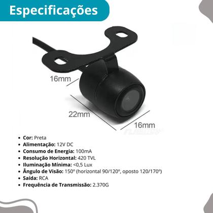 Imagem de Câmera Colorida para Direção Noturna Sem Preocupações