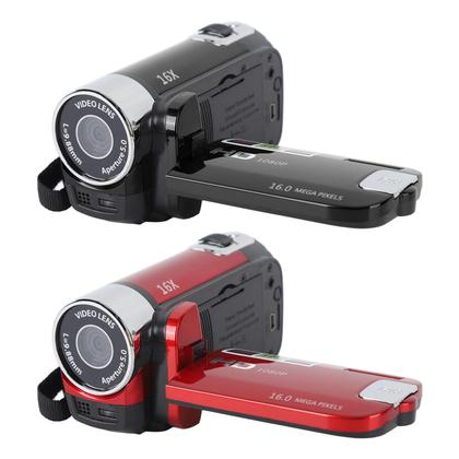 Imagem de Câmera Com Tela Rotativa 4K 48MP, Câmera De Vídeo Para Vlogging De 2,7 Polegadas, Zoom Digital 16x,